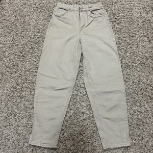 H&M Women's Mom Jeans - Beige